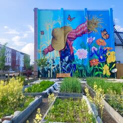 Transformation Mural 2023, 30x30, Baltimore