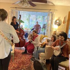 Jam in the living room