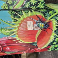 Urban Carnivores mural Detail