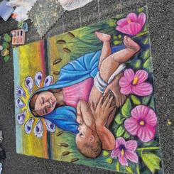 Madonna of The Chesapeake 2025, 6x8 ft