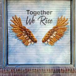 Kneads Bakery Mural #3 “Together We Rise”