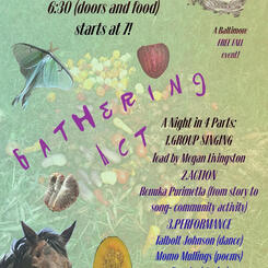 Featured Poet, Interactive Reading, Gathering Act