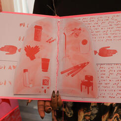 Body Rot Zine Center Spread 