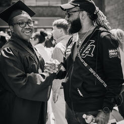 'Proud of you, Son.'