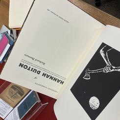 Primary documents research for Hannah: An Untelling