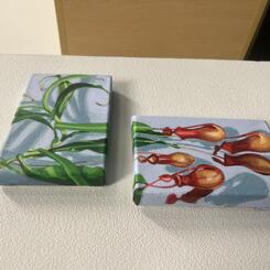 Generations (Pitcher Plant Diptych) side view