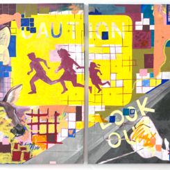 Two Panels- Close Up