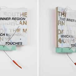 High Above Lake Como, Early Spring, the Cliffs Still Bare Like Desert