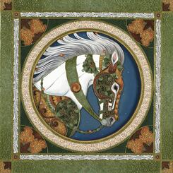 Paper Jousting Horse