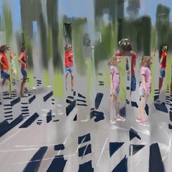 Kalidoscope in Red and Pink