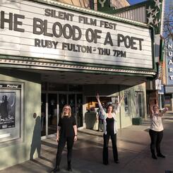 On the Marquee - blood of a poet