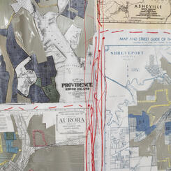 detail American quilt