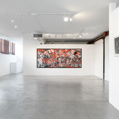 Installation image at LaiSun Keane Gallery