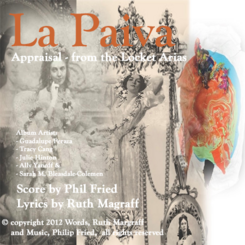La Paiva appraisal from the Locket Arias track recording art by Ruth Margraff