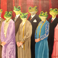 THE MINISTER'S AND THEIR WIVES - frogs