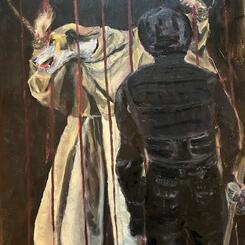 One of Us (After painting by Francisco de Zurbaran)