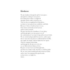 Kindness Text