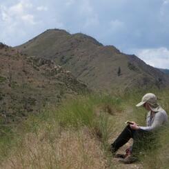 Ruby Fulton in the Frank Church River of No Return Wilderness