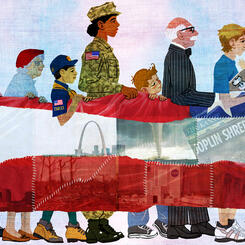 30,000 Stitches: The Inspiring Story of the National 9/11 Flag