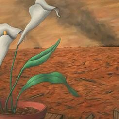 Scorched Earth (A Painting for April)