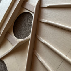 Soundboard and Asymmetric Harmonic Architecture