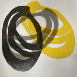 Shapes waiting for a composition