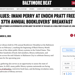 Imani Perry Visits Baltimore