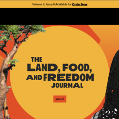 Land, Food, and Freedom Journal