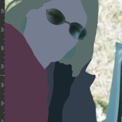 Screenshot of work within Krita (open source drawing and animation software)