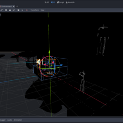 Screenshot from within the game editor