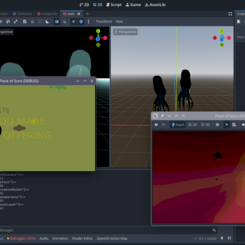 Work inside game engine