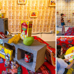 Detail of Still Life (Longing) Installation #3 - Baltimore City/Motor House