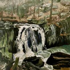 The Frozen Waterfall