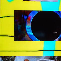 Detail shot of Abandoned Mall Monitor