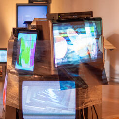 Gallery view of Electronic Pallet, 2024, CADVC, UMBC