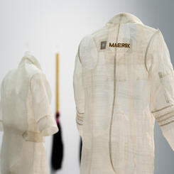 Detail of Uniforms (Value Studies Series) Installation #1