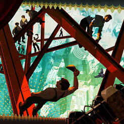 Top of the Rock: The Beam