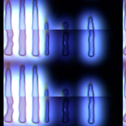 Still Image from Transmission Override of the background textures used in the film