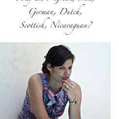 Why am I Greek, Irish, German, Dutch, Scottish, Nicaraguan?