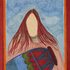 Woman and Alabaster Jar