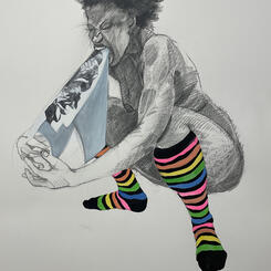 Striped Socks (Immortal Series)