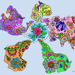 Flower Connection: World Wheel