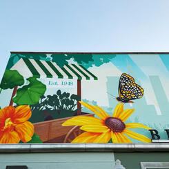 Belvedere Square, Flower Cart