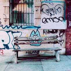 Bench at North and Maryland