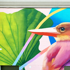 DC Walls 2020, Left Kingfisher