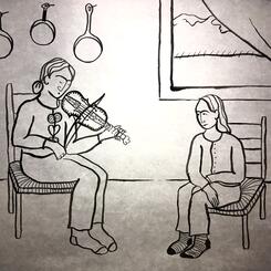 H.M.P.T.T. Crankie Still - Mother and Daughter 