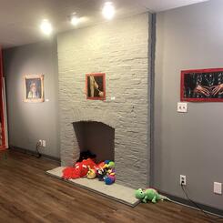 Parallel Play installation at Night Owl Gallery