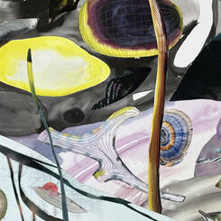 Between the Birches detail