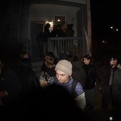 Attendees Gathering Ourdoors