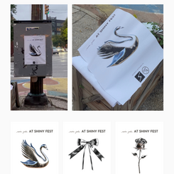 shiny fest set promo flyers